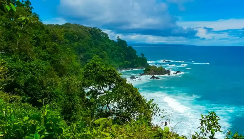 Senderismo en el Parque Nacional Corcovado, Costa Rica